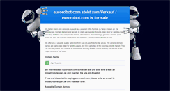 Desktop Screenshot of eurorobot.com